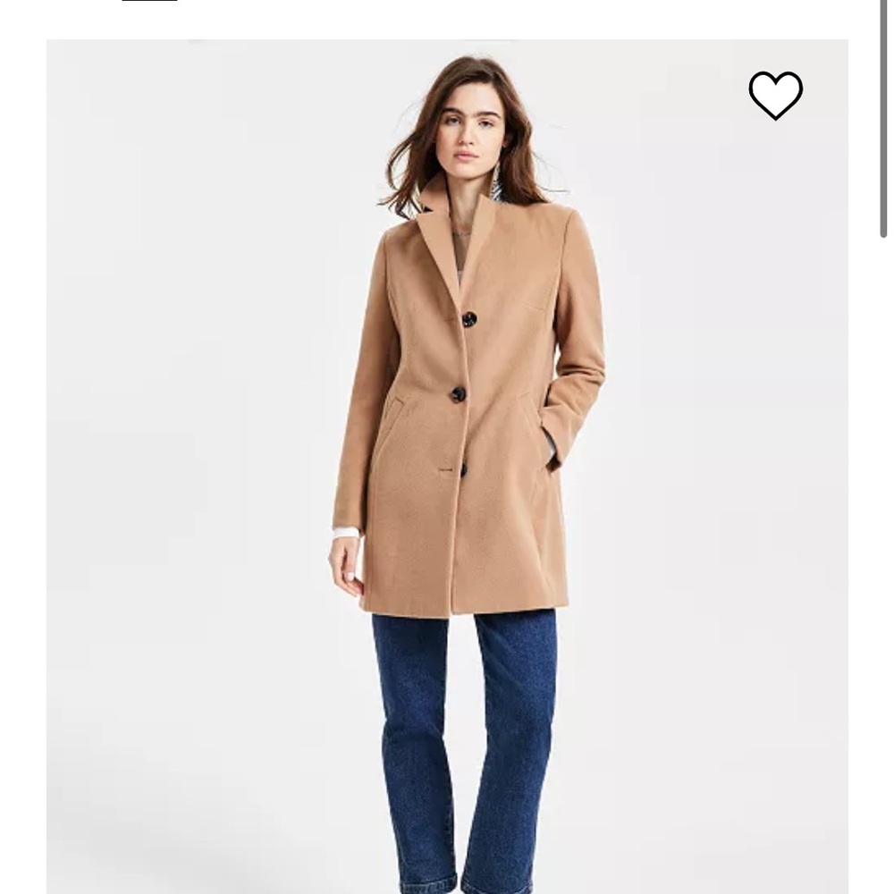 Maralyn & Me
Juniors' Houndstooth Long-Sleeve Reefer Coat NWT